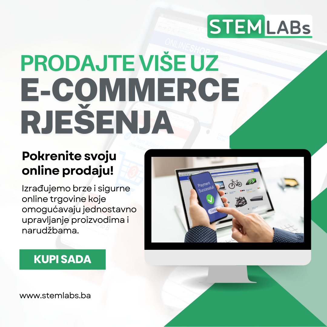 Ecommerce rješenja koja pretvaraju klikove u kupce