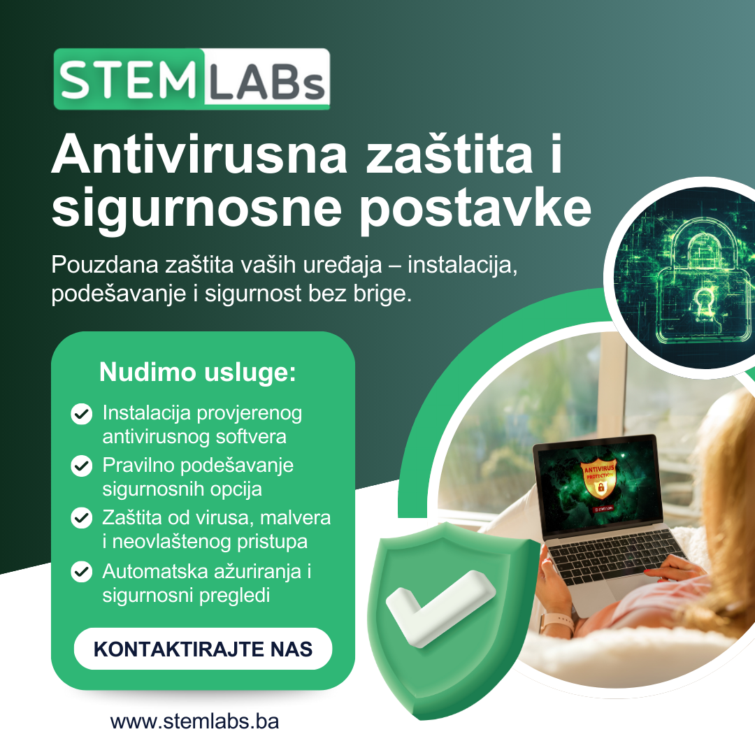 Antivirusna zaštita i sigurnosne postavke – pouzdana zaštita za vašu IT opremu